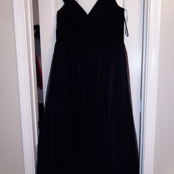 Maxi Tulle Plus Formal Dress NWT. Size 18(M) - Picture 5 of 9